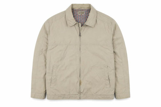 Mens UK Size XL Wolsey Beige Bomber Jacket
