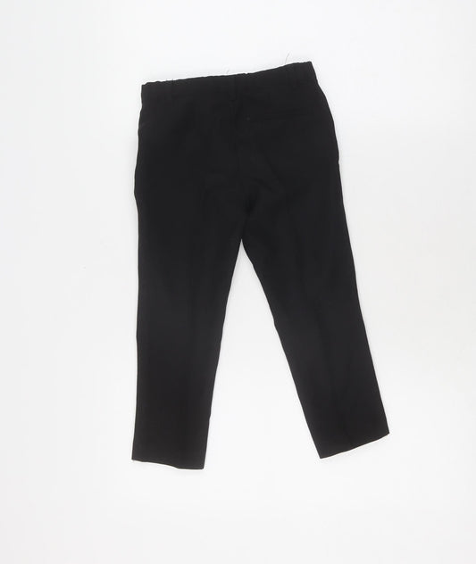 H&M Boys Black Dress Pants - 5 Years, Formal Elastic Waist