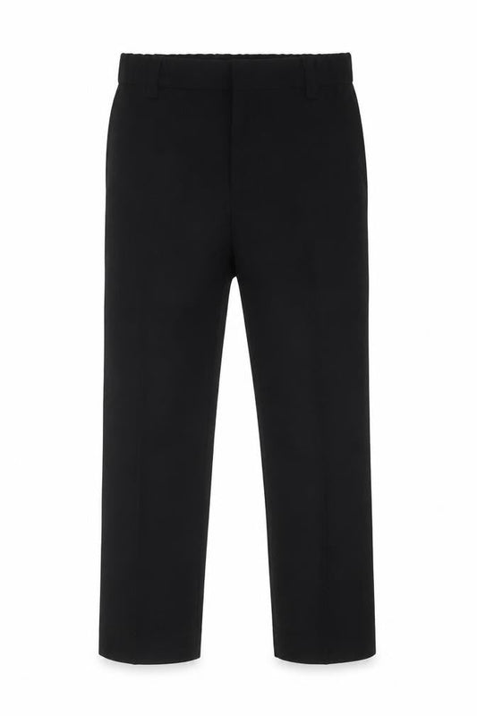 H&M Boys Black Dress Pants - 5 Years, Formal Elastic Waist
