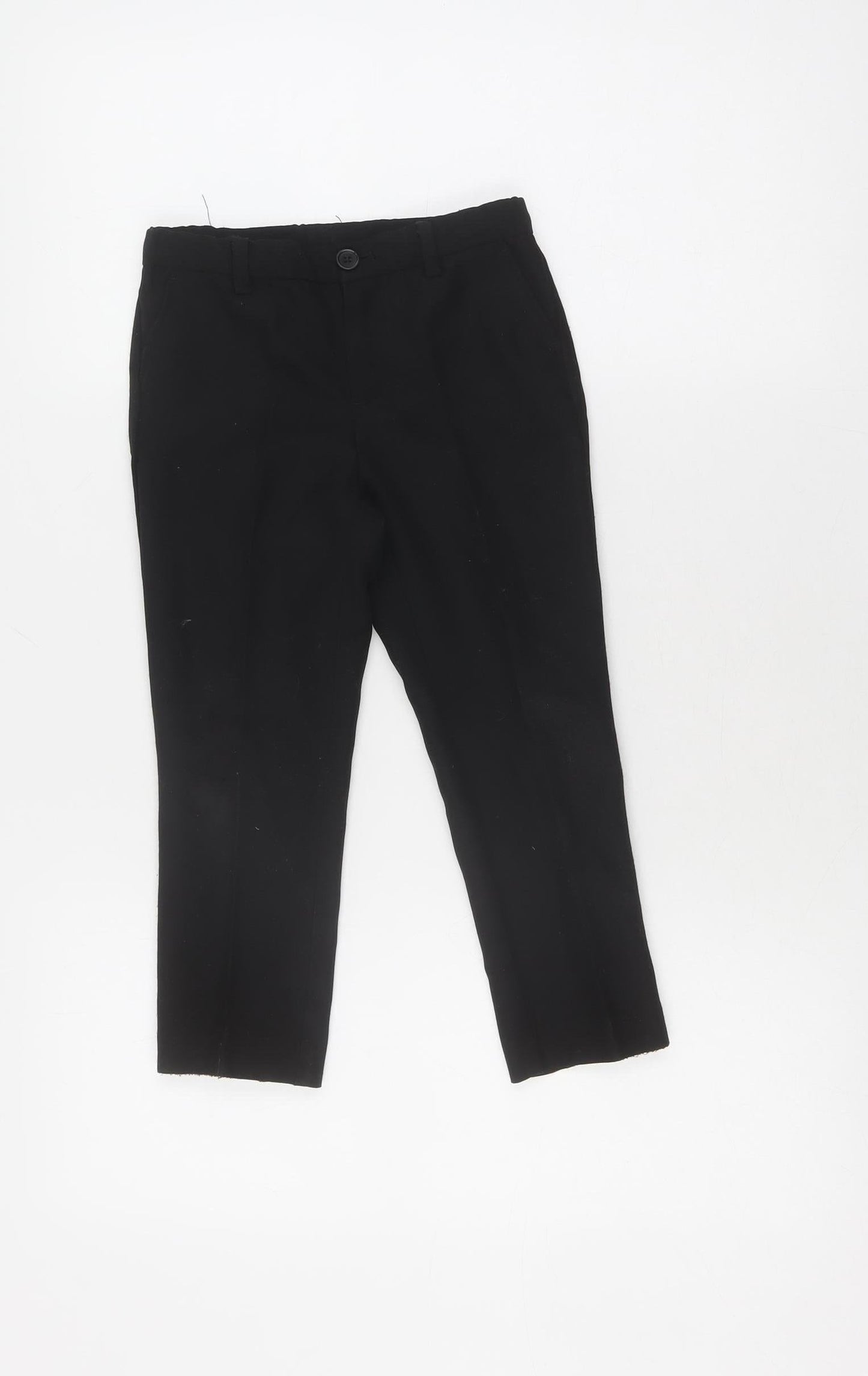 H&M Boys Black Dress Pants - 5 Years, Formal Elastic Waist