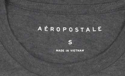Aéropostale Men's Grey S Graphic T-Shirt Regular Fit