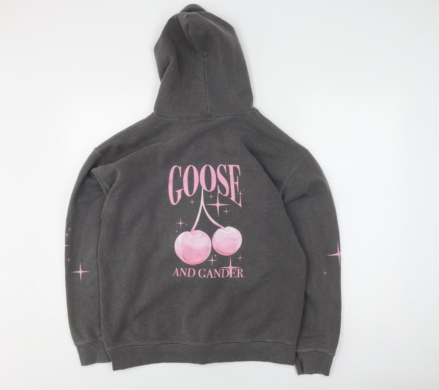 Good Goose Unisex Grey Basic Jacket M - Hooded, Zip