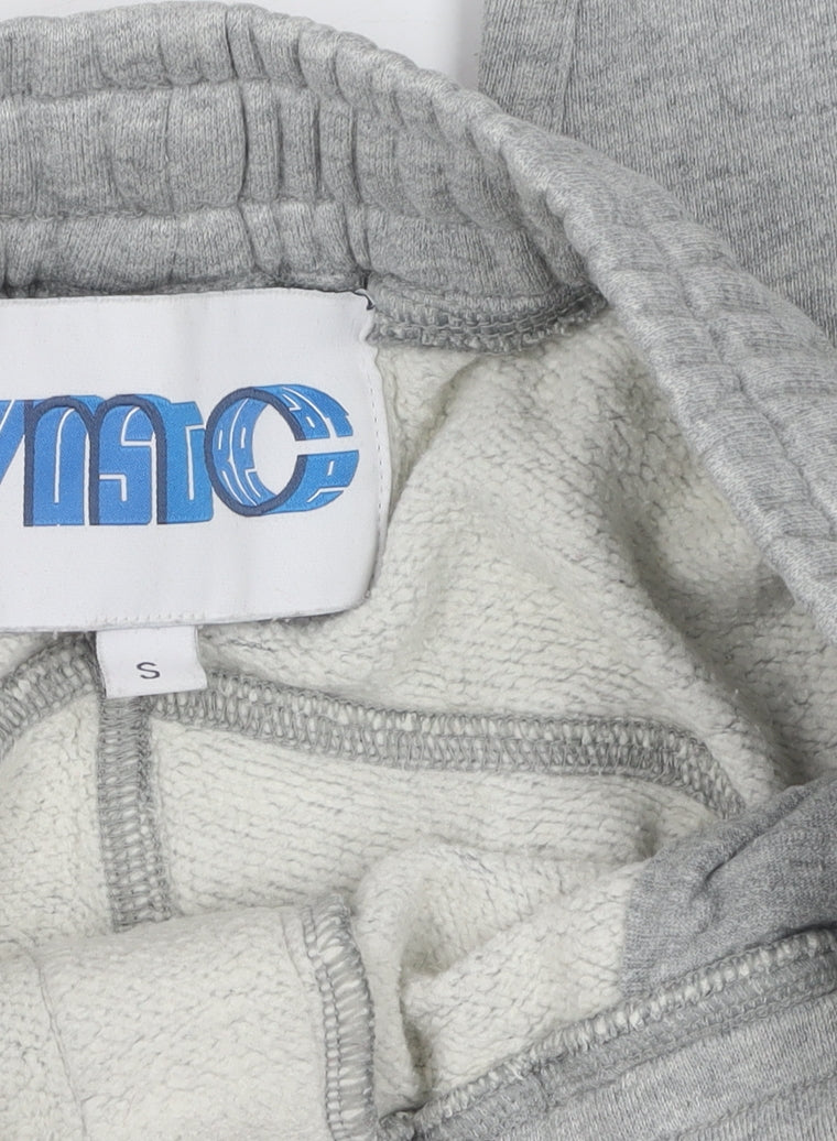 Mystic Unisex Grey Sweatpants S Relaxed Fit