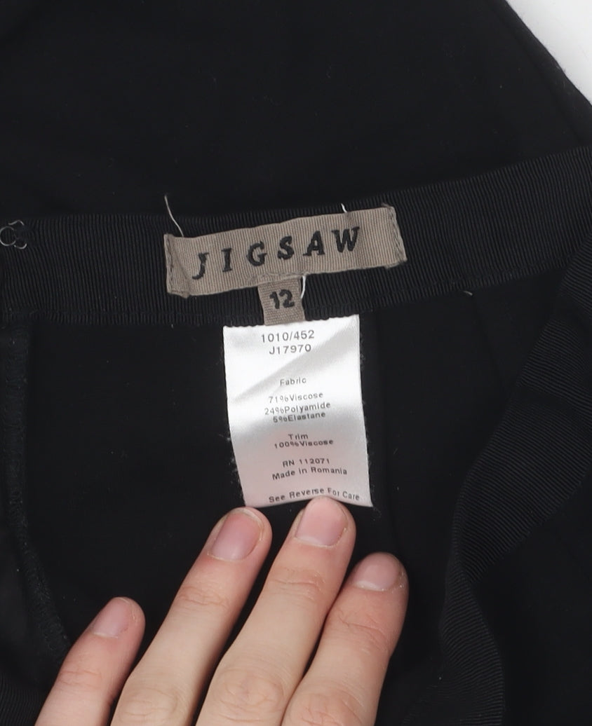 Jigsaw Women's Black Ankle Leggings - Size 12