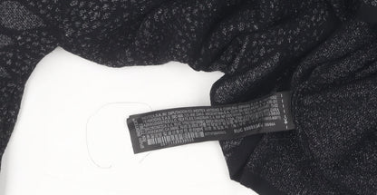 Womens UK Size S Zara Black Pullover Jumper