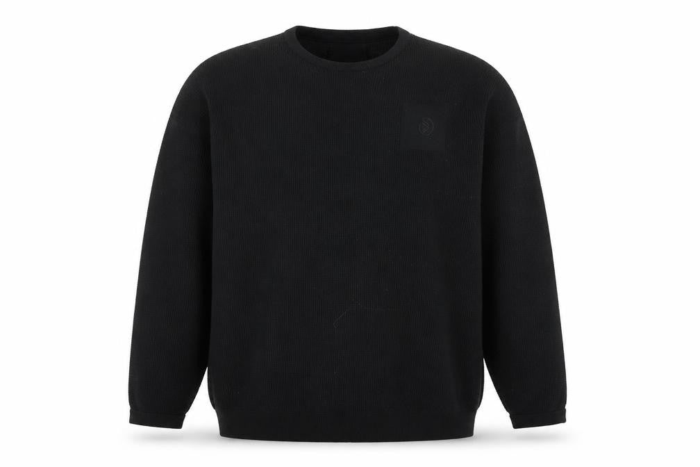 Mens UK Size XL Dissident Black Pullover Jumper