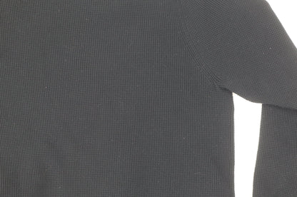 Dissident Men's Black XL Waffle Knit Pullover