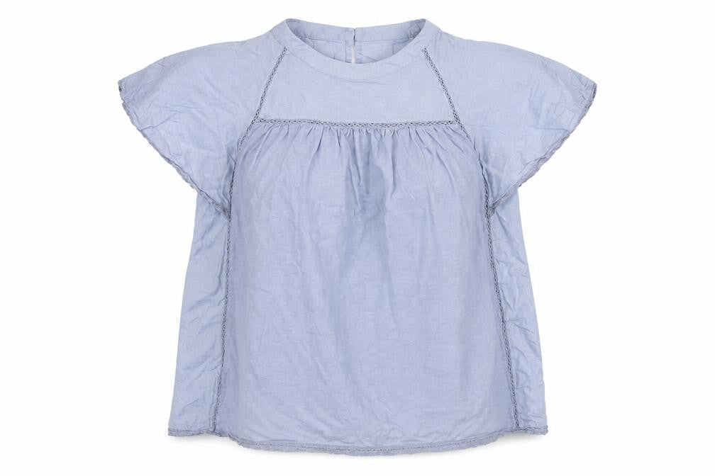 Womens UK Size 12 Marks and Spencer Blue Tunic Blouse