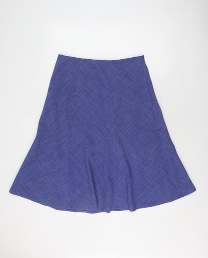 Honor Millburn Women's Blue Polyester Skirt, Size 14