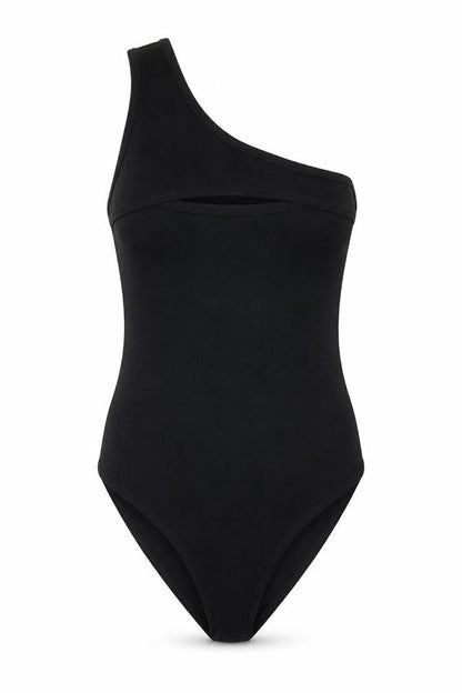 Womens UK Size M Zara One-Piece Black Bodysuit