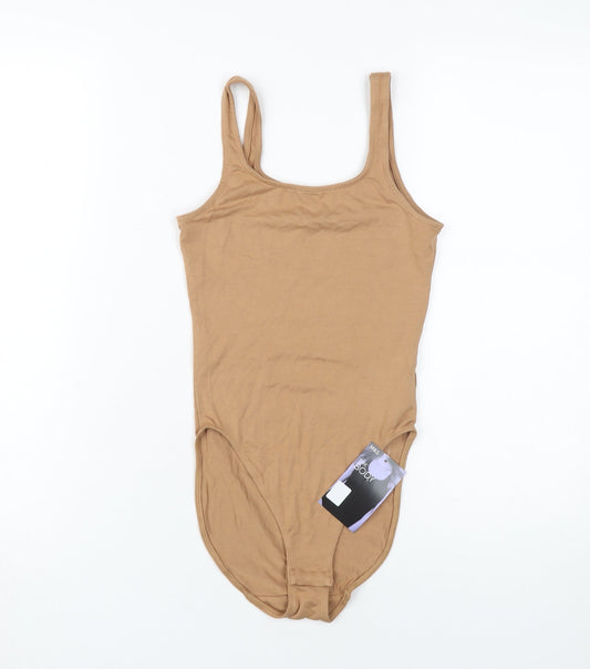 Marks and Spencer Women's Brown Bodysuit Size 8