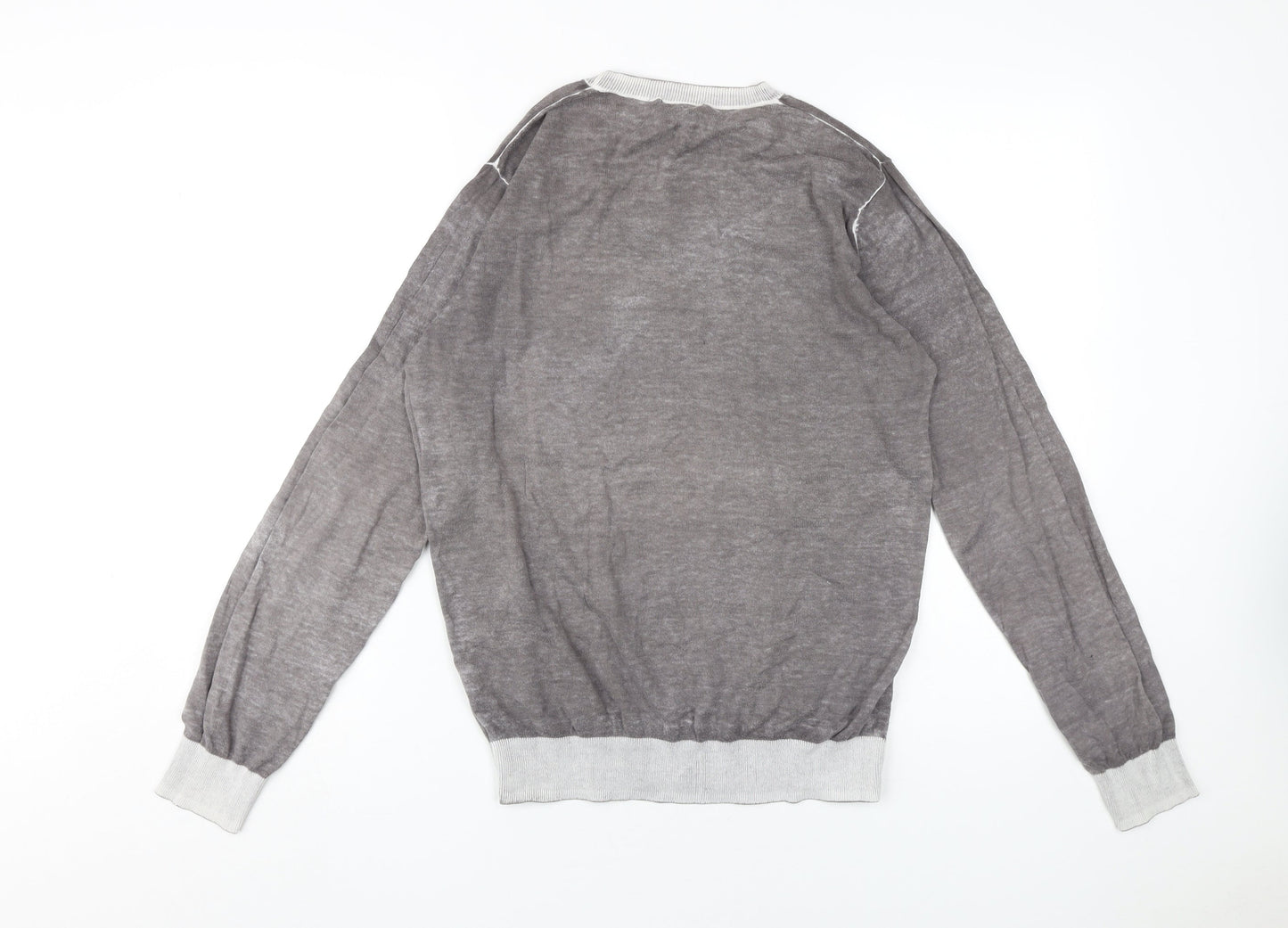 Womens UK Size 12 H&M Grey Pullover Jumper