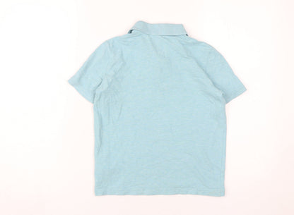 Puma Boys Blue Polo Shirt, 9-10 Years, Short Sleeve