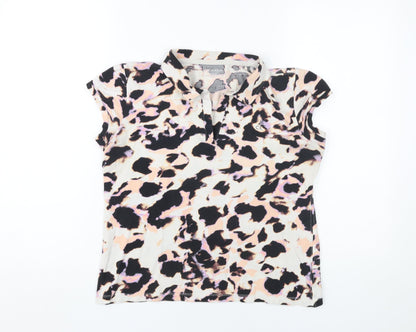 Calvin Klein Women’s Multicoloured Animal Print Blouse M