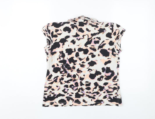 Calvin Klein Women’s Multicoloured Animal Print Blouse M