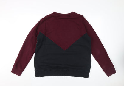 Adidas Women's Colourblock Pullover Sweatshirt Size 12