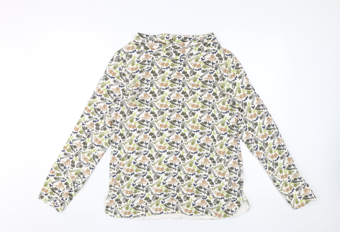Womens UK Size 10 White Stuff Multicoloured Basic Blouse