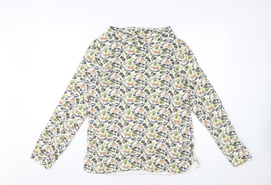 Womens UK Size 10 White Stuff Multicoloured Basic Blouse