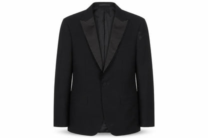 Mens UK Size 38 Moss London Regular Black Suit Tuxedo