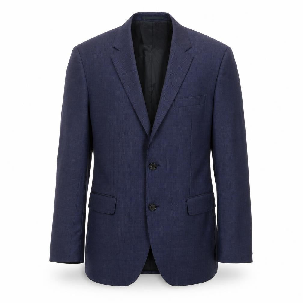 Mens UK Size 38 HUGO BOSS Regular Blue Suit Jacket