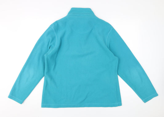 Regatta Women's Blue Fleece Pullover Sweatshirt Size 14