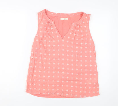 Womens UK Size 10 White Stuff Pink  Tank