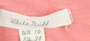 Womens UK Size 10 White Stuff Pink  Tank