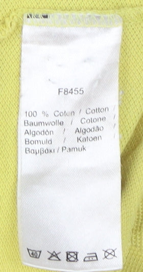 Lacoste Men's Yellow Classic Polo Shirt L