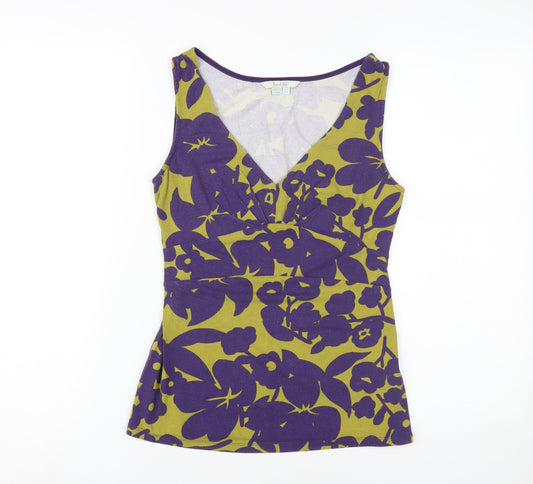 Boden Women's Multicoloured Floral Tank Size 8 Camisole