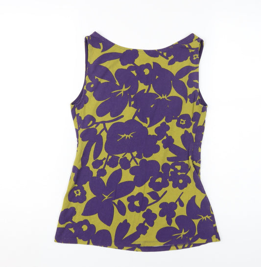 Boden Women's Multicoloured Floral Tank Size 8 Camisole