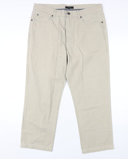 Jasper Conran Men's Beige Chino Trousers Size 36