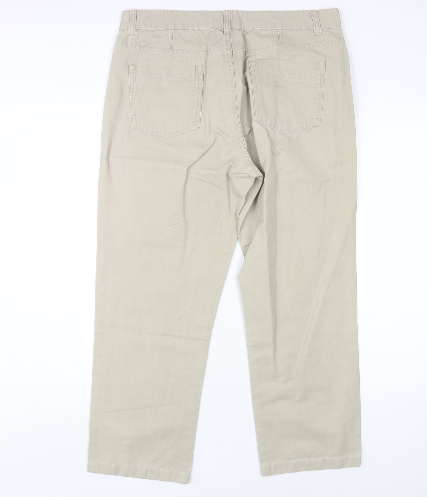 Jasper Conran Men's Beige Chino Trousers Size 36