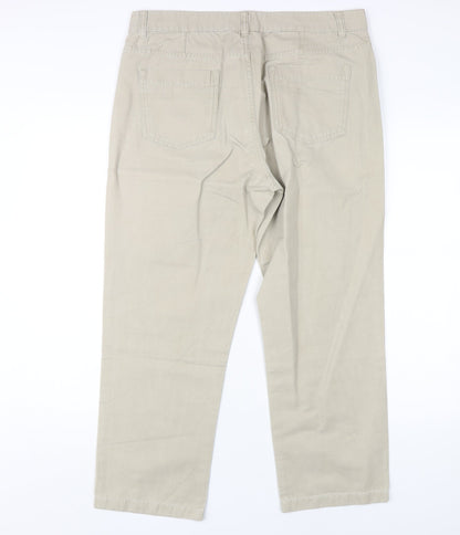 Jasper Conran Men's Beige Chino Trousers Size 36
