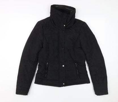 Jacqueline de Yong Women's Black Puffer Jacket S