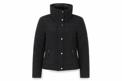 Womens UK Size S Jacqueline de Yong Black Puffer Jacket
