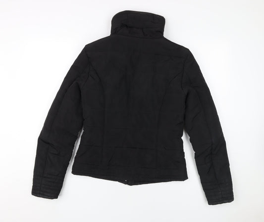 Jacqueline de Yong Women's Black Puffer Jacket S