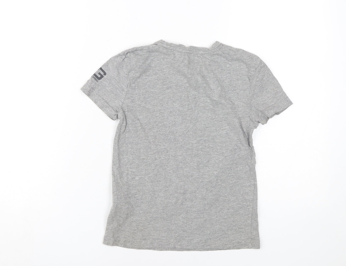 Craghoppers Boys Grey T-Shirt, Size 7-8 Years, Casual, Logo Accent
