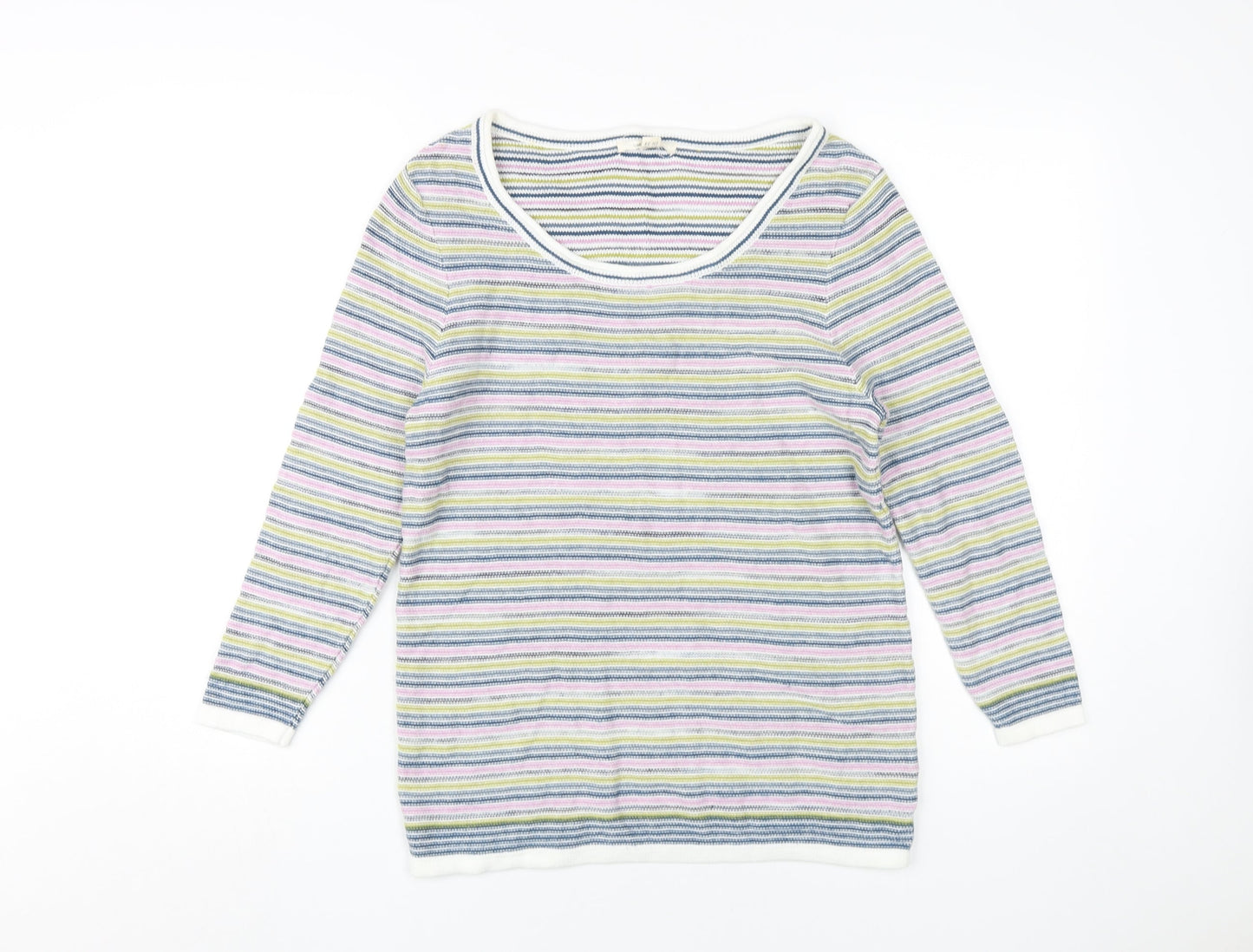 Womens UK Size 10 White Stuff Multicoloured Pullover Jumper