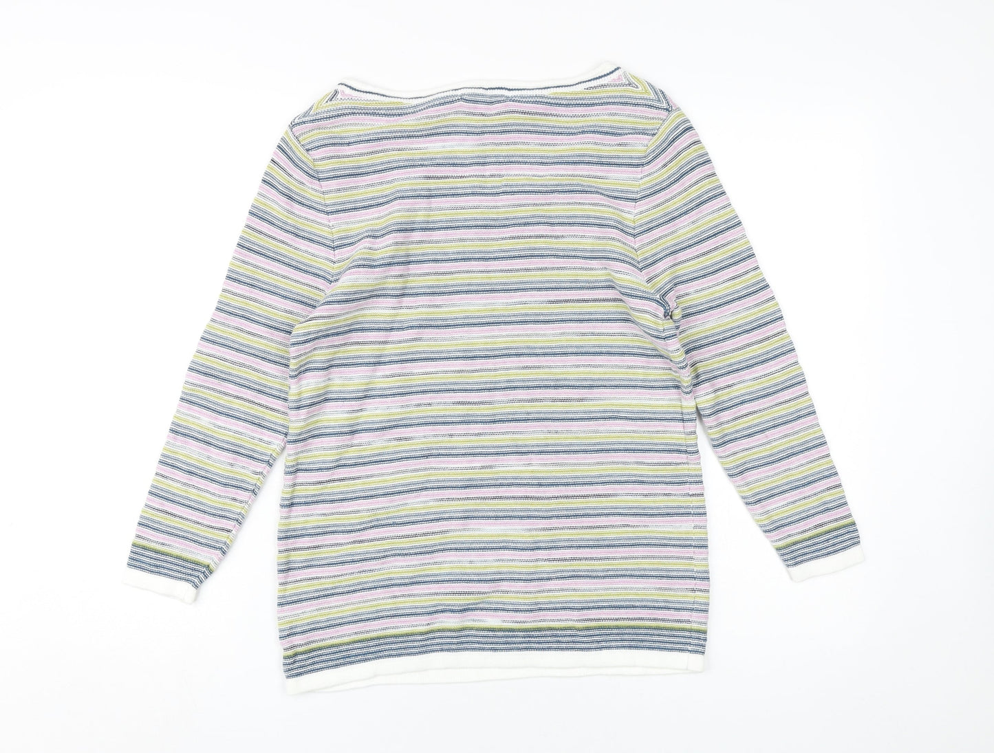 Womens UK Size 10 White Stuff Multicoloured Pullover Jumper