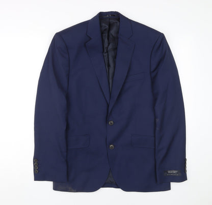 Mens UK Size 36 Jaeger Regular Blue Suit Jacket