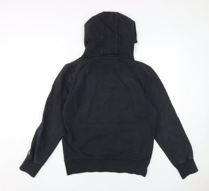 Mens UK Size S Champion Black Pullover Hoodie