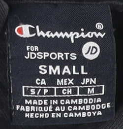 Mens UK Size S Champion Black Pullover Hoodie