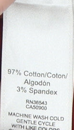 Van Heusen Women’s Red Straight Stretch Trousers