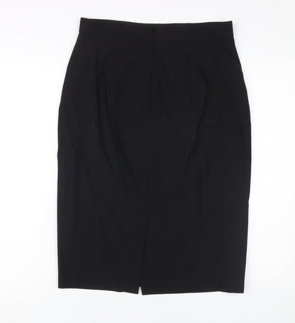 Banana Republic Women's Black Pencil Skirt, Size 8, Elegant Workwear
