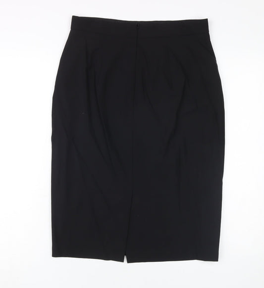 Banana Republic Women's Black Pencil Skirt, Size 8, Elegant Workwear