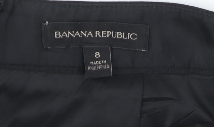 Banana Republic Women's Black Pencil Skirt, Size 8, Elegant Workwear