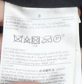 Banana Republic Women's Black Pencil Skirt, Size 8, Elegant Workwear