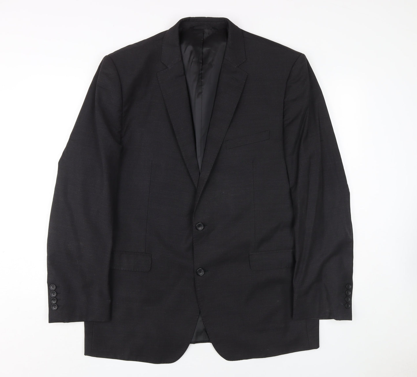 Mens UK Size 44 Moss 1851 Regular Black Suit Jacket