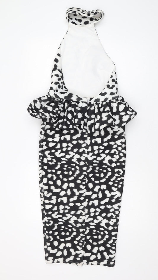 ASOS Halter Animal Print Dress Size 8
