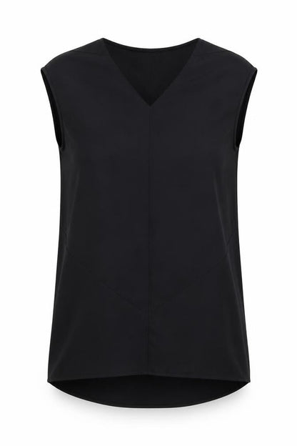Mango Women's Black Shift Dress Size 12 V-Neck